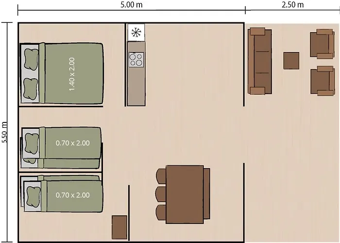 ラグジュアリーテント Easyatent Cikat マリ・ロシニュ
